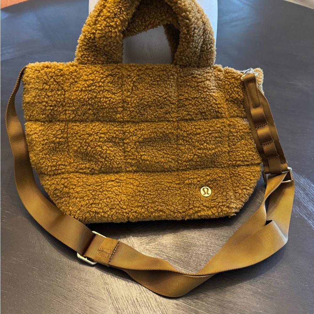 lululemon athletica Tan Sherpa Tote Bag